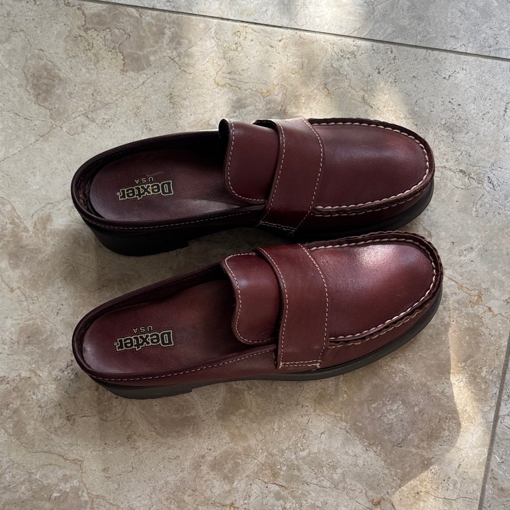 Dexter Women’s Dark Red Slip-On Loafers

Like new